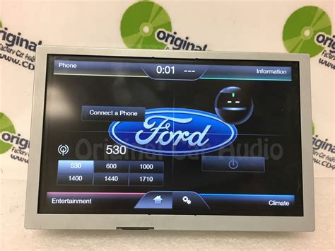 The front and rear lamps flash at a normal rate, however the indicator on the dash flashes rapidly (normal indicator of lamp out). . 2015 f250 touch screen not working